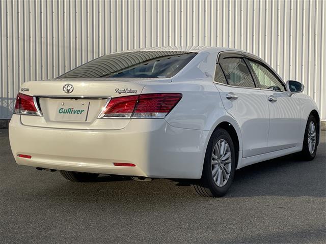 クラウン ロイヤルサルーン 純正マルチナビ バックカメラ クルーズコントロール フルセグTV CD/DVD再生 ブルートゥース パワーシート ETC HIDオートライト フォグランプ スマートキー プッシュスタート 純正16AW(37枚目)