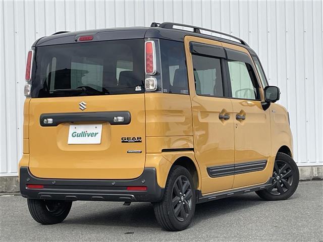 スペーシアギア ハイブリッドＸＺ　ターボ　デュアルカメラブレーキサポート　純正９インチナビ　全周囲カメラ　両側パワースライドドア　前席シートヒーター　パドルシフト　レーダークルーズコントロール　アイドリングストップ　ドラレコ　ＨＵＤ　純正ＡＷ（37枚目）