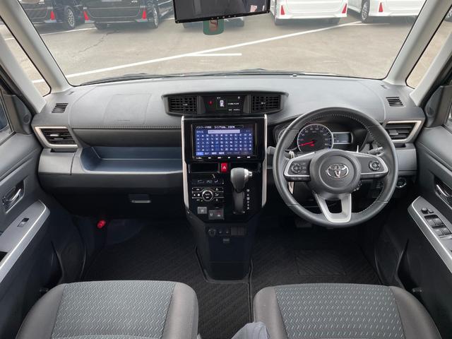 ルーミー カスタムＧ　純正９型ナビ　ＴＶ　ＣＤ／ＤＶＤ　バックカメラ　純正１２．１型フリップダウン　モデリスタエアロ　前席シートヒーター　ウェルカムパワースライドドア　ＥＴＣ２．０　ドライブレコーダー　追従クルーズ（3枚目）