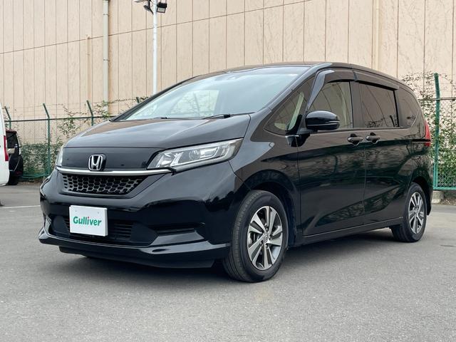 フリード+ G・ホンダセンシング 純正Gathersナビ バックカメラ ETC アダプティブクルーズコントロール スマートキー スペアキー 前後ドライブレコーダー 純正フロアマット ハーフレザーシート シートヒーター 両パワ(64枚目)