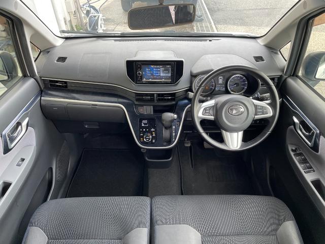 ムーヴ カスタム　ＲＳ　ハイパーＳＡＩＩ　社外ナビ【ＮＸ５１５】　ＣＤ・ＤＶＤ・Ｂｌｕｅｔｏｏｔｈ・ｉＰｏｄ・ＦＭ・ＡＭ　衝突軽減ブレーキ　横滑り防止機能　スマートキー　プッシュスタート　ＬＥＤヘッドライト　フォグライト　純正１５インチＡＷ（3枚目）
