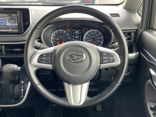 ムーヴ カスタム　ＲＳ　ハイパーＳＡＩＩ　社外ナビ【ＮＸ５１５】　ＣＤ・ＤＶＤ・Ｂｌｕｅｔｏｏｔｈ・ｉＰｏｄ・ＦＭ・ＡＭ　衝突軽減ブレーキ　横滑り防止機能　スマートキー　プッシュスタート　ＬＥＤヘッドライト　フォグライト　純正１５インチＡＷ（4枚目）