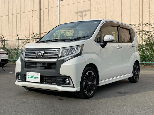ムーヴ カスタム　ＲＳ　ハイパーＳＡＩＩ　社外ナビ【ＮＸ５１５】　ＣＤ・ＤＶＤ・Ｂｌｕｅｔｏｏｔｈ・ｉＰｏｄ・ＦＭ・ＡＭ　衝突軽減ブレーキ　横滑り防止機能　スマートキー　プッシュスタート　ＬＥＤヘッドライト　フォグライト　純正１５インチＡＷ（64枚目）