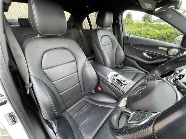 Cクラス C220d ローレウスエディション AMG 純正ナビ バックカメラ ディストロニックプラスクロスサポート ドラレコ ETC ブルメスターサウンド パワーシート シートヒーター メモリーパッケージ パークアシスト 拡張ブレーキアシスト(14枚目)