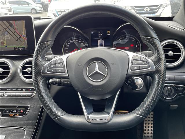 Cクラス C220d ローレウスエディション AMG 純正ナビ バックカメラ ディストロニックプラスクロスサポート ドラレコ ETC ブルメスターサウンド パワーシート シートヒーター メモリーパッケージ パークアシスト 拡張ブレーキアシスト(24枚目)