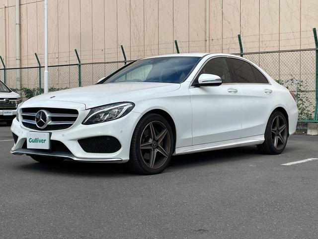 Cクラス C220d ローレウスエディション AMG 純正ナビ バックカメラ ディストロニックプラスクロスサポート ドラレコ ETC ブルメスターサウンド パワーシート シートヒーター メモリーパッケージ パークアシスト 拡張ブレーキアシスト(77枚目)