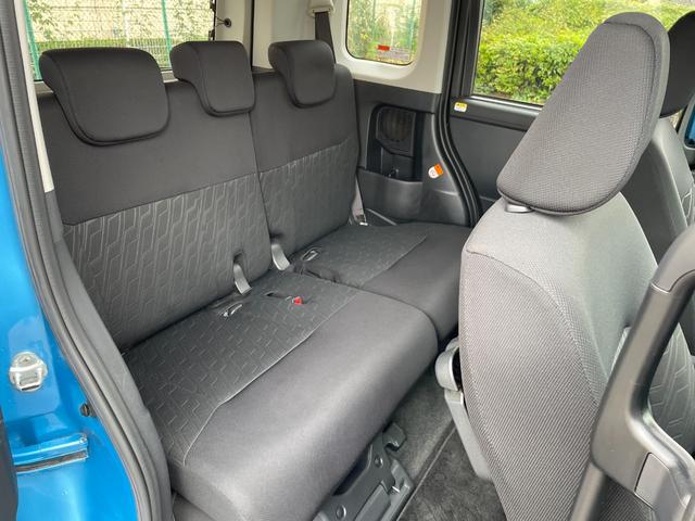 タンク カスタムG OPIIトーンルーフ 社外SDナビフルセグ 両側パワースライドドア 純正LEDヘッドライト コンライト クルーズコントロール シートリフレクター 撥水機能付ブラックファブリックシート スマートエントリ(15枚目)