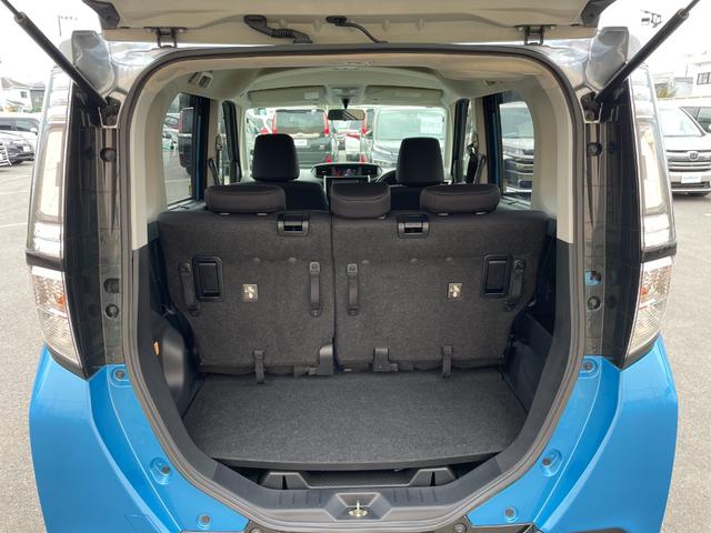 タンク カスタムG OPIIトーンルーフ 社外SDナビフルセグ 両側パワースライドドア 純正LEDヘッドライト コンライト クルーズコントロール シートリフレクター 撥水機能付ブラックファブリックシート スマートエントリ(16枚目)