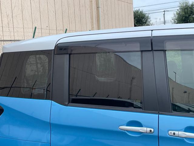 タンク カスタムG OPIIトーンルーフ 社外SDナビフルセグ 両側パワースライドドア 純正LEDヘッドライト コンライト クルーズコントロール シートリフレクター 撥水機能付ブラックファブリックシート スマートエントリ(71枚目)