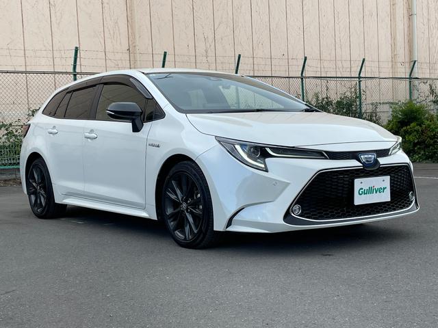 カローラツーリング ハイブリッド　ダブルバイビー　９インチディスプレイオーディオ　バックカメラ　フルセグＴＶ　Ｂｌｕｅｔｏｏｔｈ　ヘッドアップディスプレイ　トヨタセーフティーセンス　　レーントレーシングアシスト　ブラインドスポットモニター　純正マット（59枚目）