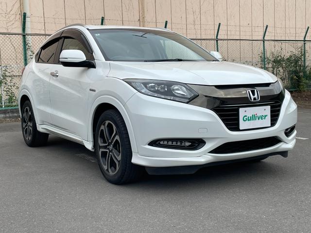 ヴェゼル ハイブリッドZ・ホンダセンシング ホンダセンシング 衝突軽減ブレーキ 誤発進抑制機能 ACC LKAS 先行車発進 運転席助手席シートヒーター ハーフレザーシート ワンオーナー ETC バックカメラ コンフォートビューパッケージ(65枚目)