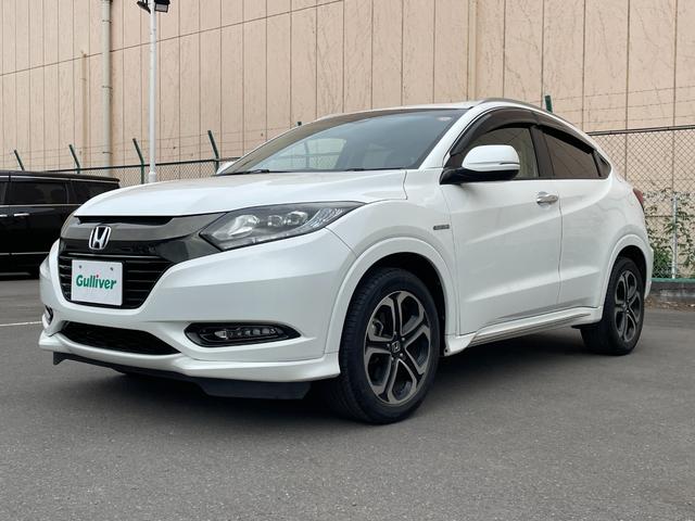 ヴェゼル ハイブリッドZ・ホンダセンシング ホンダセンシング 衝突軽減ブレーキ 誤発進抑制機能 ACC LKAS 先行車発進 運転席助手席シートヒーター ハーフレザーシート ワンオーナー ETC バックカメラ コンフォートビューパッケージ(72枚目)