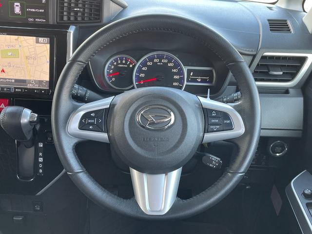 トール カスタムG ターボ SAIII ALPINEナビ 全周囲カメラ 両側電動スライドドア フルセグTV クルーズコントロール ETC 前方ドライブレコーダー 衝突軽減ブレーキ 純正ゴムマット 前後コーナーセンサー 純正サイドバイザー(27枚目)