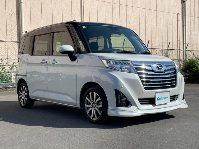トール カスタムG ターボ SAIII ALPINEナビ 全周囲カメラ 両側電動スライドドア フルセグTV クルーズコントロール ETC 前方ドライブレコーダー 衝突軽減ブレーキ 純正ゴムマット 前後コーナーセンサー 純正サイドバイザー(62枚目)