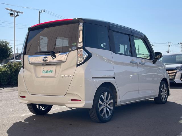 トール カスタムG ターボ SAIII ALPINEナビ 全周囲カメラ 両側電動スライドドア フルセグTV クルーズコントロール ETC 前方ドライブレコーダー 衝突軽減ブレーキ 純正ゴムマット 前後コーナーセンサー 純正サイドバイザー(64枚目)