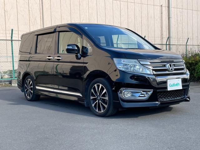 ステップワゴンスパーダ Ｚ　クールスピリット　純正ナビ　Ｂｌｕｅｔｏｏｔｈ　バックカメラ　ＣＤ　ＤＶＤ　フルセグＴＶ　フリップダウンモニター　クルーズコントロールシステム　スペアキー　パドルシフト前後ドライブレコーダー　ＥＴＣ　パドルシフト（61枚目）