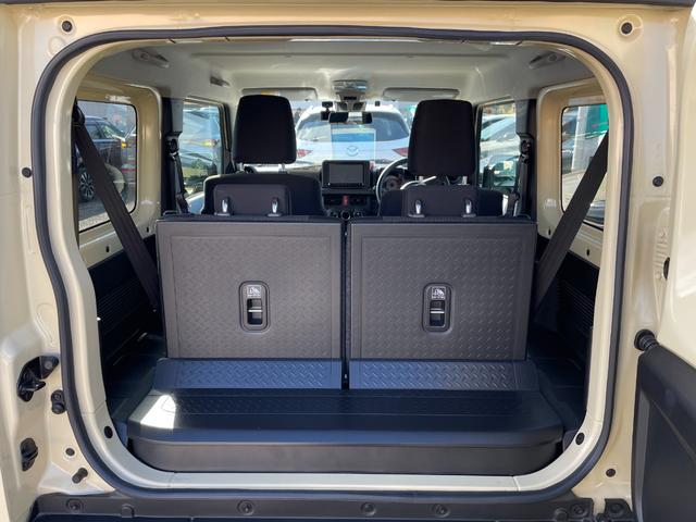 ジムニー ＸＬ　９インチナビ　フルセグＴＶ　Ｂｌｕｅｔｏｏｔｈ　バックカメラ　ＣＤ　ＤＶＤ　ラバーマット　ドライブレコーダー　ＥＴＣ　ステアリングスイッチ　純正アルミホイール　ＡＢＳ　横滑り防止装置　レーンアシスト（16枚目）