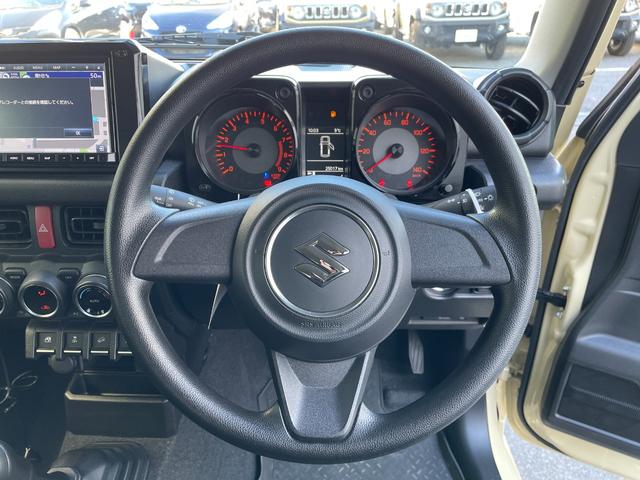 ジムニー ＸＬ　９インチナビ　フルセグＴＶ　Ｂｌｕｅｔｏｏｔｈ　バックカメラ　ＣＤ　ＤＶＤ　ラバーマット　ドライブレコーダー　ＥＴＣ　ステアリングスイッチ　純正アルミホイール　ＡＢＳ　横滑り防止装置　レーンアシスト（24枚目）