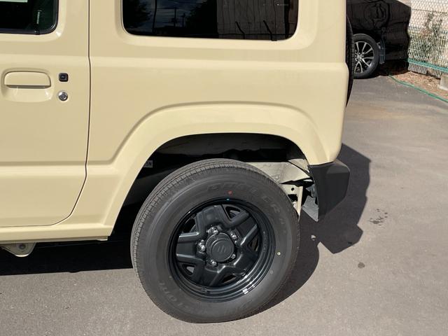 ジムニー ＸＬ　９インチナビ　フルセグＴＶ　Ｂｌｕｅｔｏｏｔｈ　バックカメラ　ＣＤ　ＤＶＤ　ラバーマット　ドライブレコーダー　ＥＴＣ　ステアリングスイッチ　純正アルミホイール　ＡＢＳ　横滑り防止装置　レーンアシスト（71枚目）