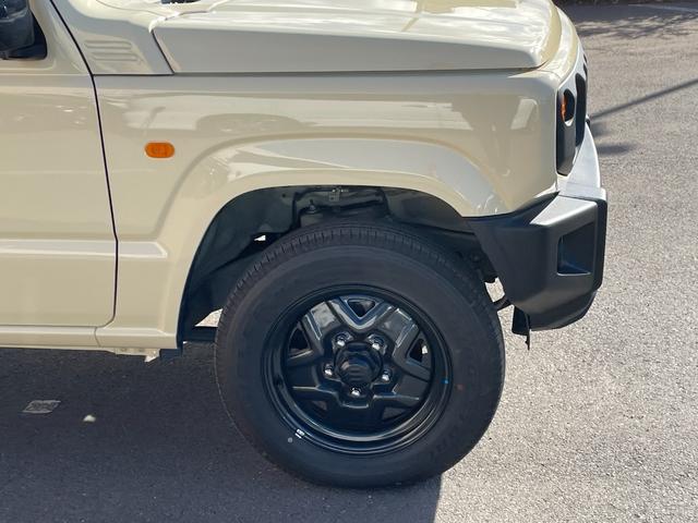 ジムニー ＸＬ　９インチナビ　フルセグＴＶ　Ｂｌｕｅｔｏｏｔｈ　バックカメラ　ＣＤ　ＤＶＤ　ラバーマット　ドライブレコーダー　ＥＴＣ　ステアリングスイッチ　純正アルミホイール　ＡＢＳ　横滑り防止装置　レーンアシスト（72枚目）