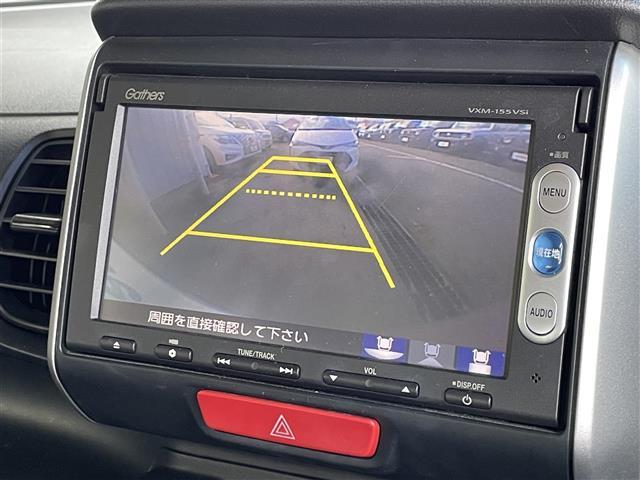 N-BOX G SSパッケージ 純正ナビ バックカメラ 両側パワスラ ETC TCS CTBA ECON ヘッドライトレベライザー 電格ミラー ステアリングスイッチ 純正AW 純正フロアマット ドアバイザー プッシュスタート(2枚目)