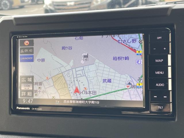 ジムニーシエラ JC ワンオーナー 4WD ストラーダナビ フルセグTV CD/DVD再生 衝突軽減ブレーキ ヒルディセントコントロール デュアルセンサーブレーキサポート クルーズコントロール ETC ステアリングスイッチ(4枚目)