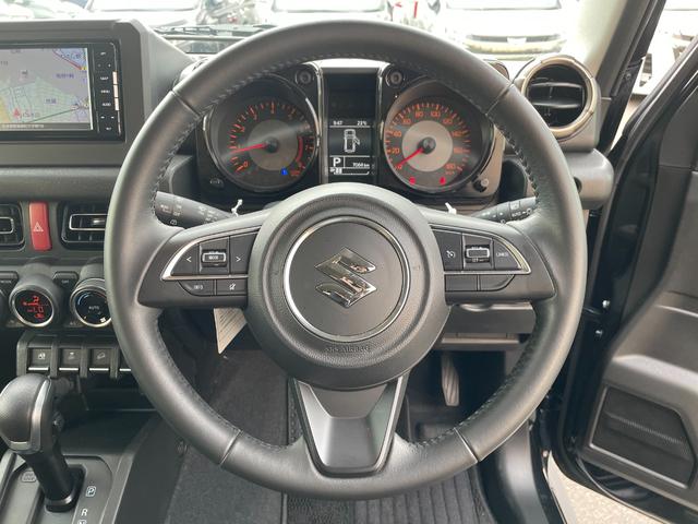 ジムニーシエラ JC ワンオーナー 4WD ストラーダナビ フルセグTV CD/DVD再生 衝突軽減ブレーキ ヒルディセントコントロール デュアルセンサーブレーキサポート クルーズコントロール ETC ステアリングスイッチ(24枚目)