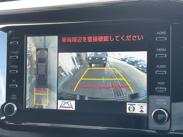 ◆純正コネクトナビ◆【パノラミックビューモニター】クルマを真上から見下ろした視点で駐車をサポートします！クルマの斜め後ろや真横など、いち早く障害物に気が付くことができます。