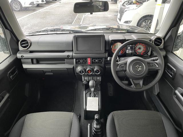 ジムニーシエラ JC ワンオーナー 4WD ヒルディセントコントロール デュアルセンサーブレーキサポート LEDヘッドライト 純正フロアマット クルーズコントロール 前席シートヒーター 車線逸脱警報機能 パーキングソナー(3枚目)