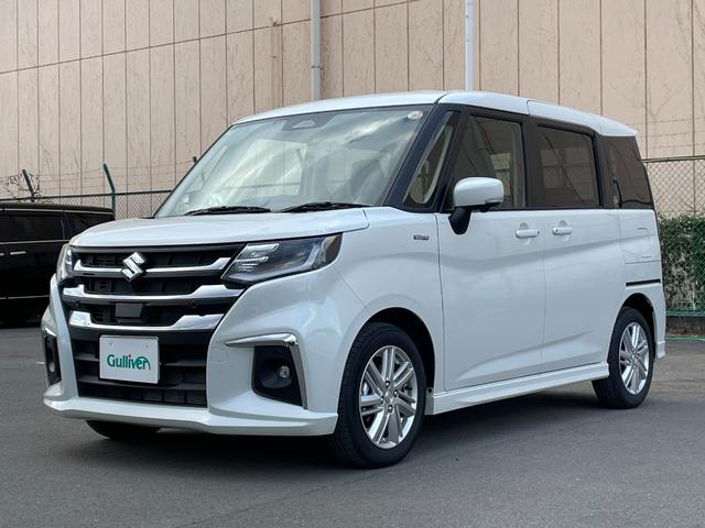 ソリオ ハイブリッドMZ ワンオーナー 純正9型ナビ 両側パワスラ シートヒーター ETC2.0 Bluetooth CD/DVD フルセグTV アダプティブクルーズコントロール アイドリングストップ ヘッドアップディスプレイ(69枚目)