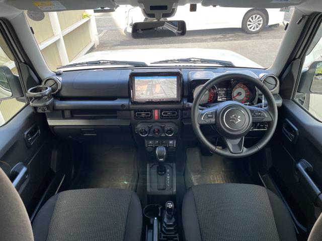 ジムニー XC カロッツェリアナビ TV CD/DVD Bluetooth バックモニター クルーズコントロール シートヒーター ETC2.0 デュアルセンサーブレーキ パーキングソナー ヒルディセントコントロール(3枚目)