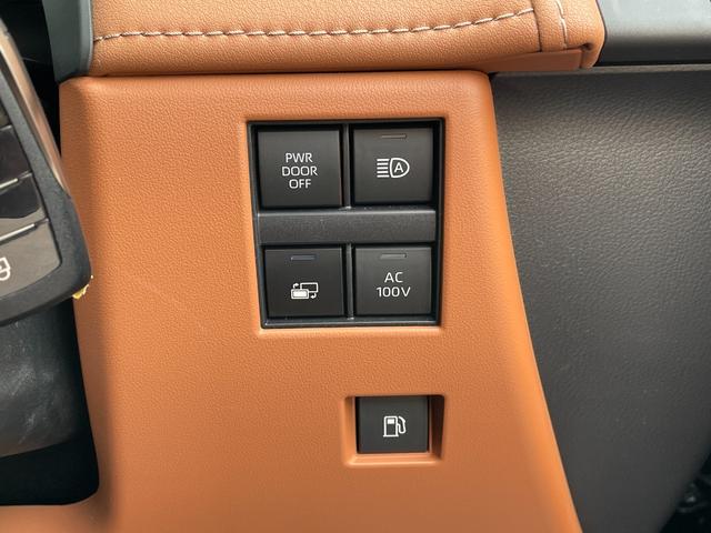 ヴェルファイアハイブリッド Ｚ　プレミア　１オナ　１４型ＤＡナビ　サンセットブラウンレザーデジタルインナー　トヨタセーフティセンス　トヨタチームメイト　ブラインドスポットモニタ　パーキンクサポートブレーキ（35枚目）