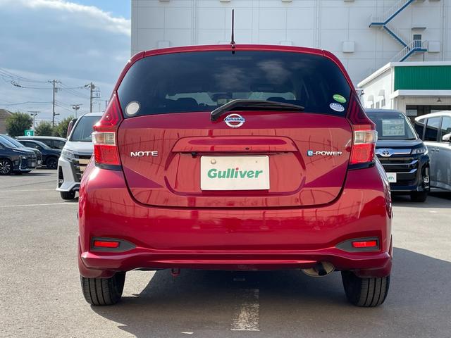 ノート e-パワー X 社外ナビ バックカメラ TV Bluetooth CD DVD ETC ABS 横滑り防止装置 コーナーセンサー レーンアシスト オートライト 衝突被害軽減システム アイドリングストップ(60枚目)