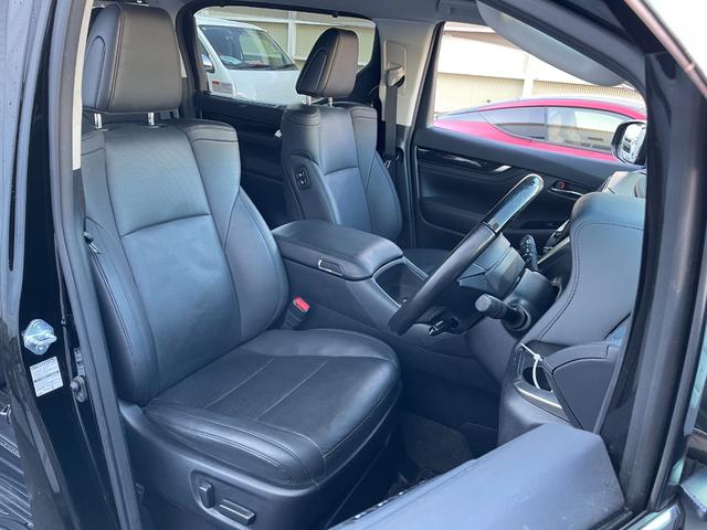 アルファード 2.5S Cパッケージ 純正9型DA デジタルインナーミラー 電動リアゲート 追従クルコン 黒レザー 温冷シート ハンドルヒーター ビルトイン2.0ETC 3眼LEDヘッド パワーシート シートメモリ BSM ワンオーナー(14枚目)