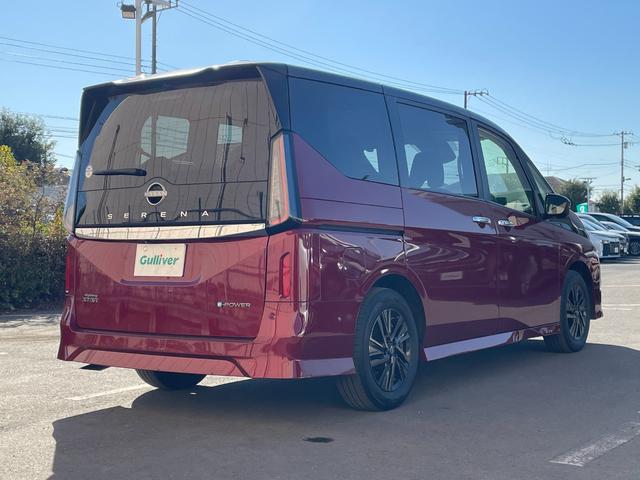 セレナ e-パワー ハイウェイスターV 90周年記念車 2トーン 純正12.3型ナビ 全周囲カメラー デジタルインナーミラー 専用合皮シート ワイヤレス充電 プロパイロット シート・ハンドルヒーター 両側電動ドア ドラレコ ETC2.0 LED 禁煙(68枚目)