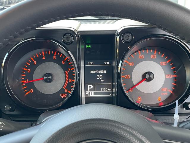 ジムニー ＸＣ　スズキセーフティサポート　デュアルセンサーブレーキサポート　誤発進抑制機能　車線逸脱警報機能　ふらつき警報　先行車発進お知らせ機能　標識認識機能　ハイビームアシスト　リヤパーキングセンサー　ＬＥＤ（21枚目）