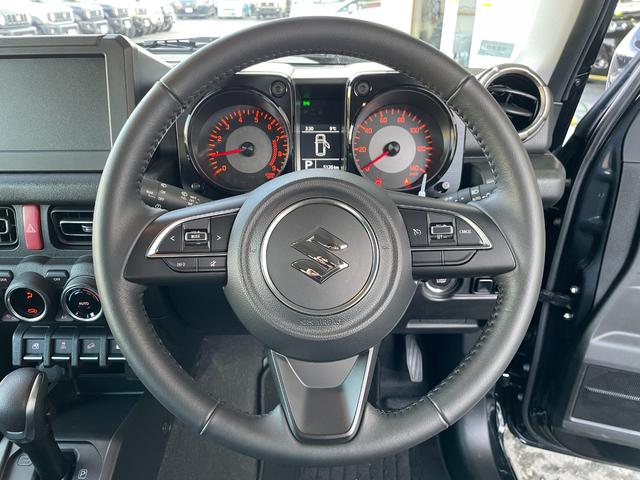 ジムニー ＸＣ　スズキセーフティサポート　デュアルセンサーブレーキサポート　誤発進抑制機能　車線逸脱警報機能　ふらつき警報　先行車発進お知らせ機能　標識認識機能　ハイビームアシスト　リヤパーキングセンサー　ＬＥＤ（25枚目）