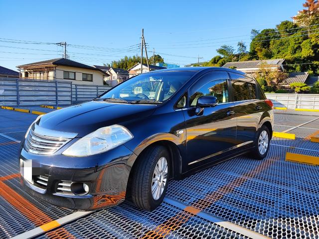 日産 ティーダ アクシス 車検5年2月 黒革シート アルミ ナビ バックカメラ ワンセグtv 22 8万円 平成年 08年 神奈川県 中古車 価格 Com 日産 ティーダ アクシス 車検5年2月 黒革シート アルミ ナビ バックカメラ ワンセグtv 22 8万円 平成年 08年 神奈川県 中古車 価格 Com
