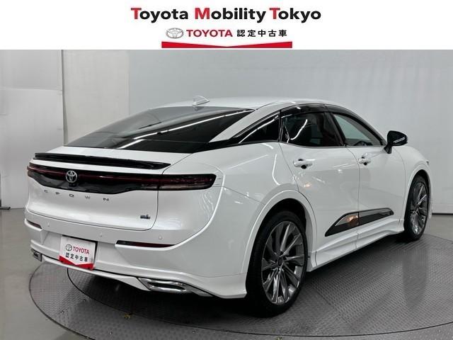 クラウンクロスオーバー Ｇアドバンスド・レザーパッケージ　セーフティセンス　ＩＣＳ　ＢＳＭ　ナビ　ＴＶ　パノラミックビューモニター　ＥＴＣ　ドラレコ　クルーズコントロール　本革シート　シートエアコン　電動トランク　モデリスタ製フルエアロ　ＬＥＤヘッドライト（2枚目）