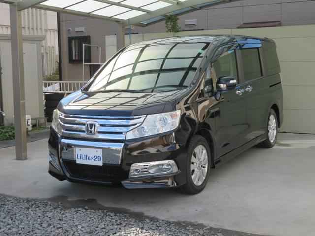 ステップワゴンスパーダ Z HDDナビエディション 両側パワースライド HDDナビTV Bカメラ ETC ドライブレコーダー ウインカーミラー 純正16AW HIDライト スマートキー スマートキー(8枚目)