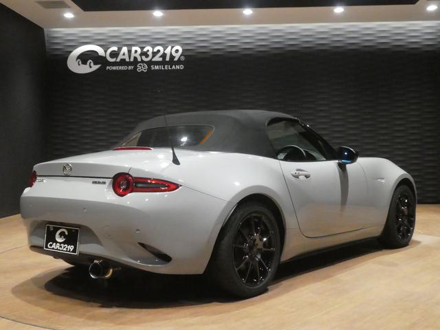 ロードスター Ｓレザーパッケージ　後期型／ワンオ－ナ－／禁煙車／オートエグゼロ－ダウンサス／Ｗｅｄｓ１６インチアルミ／柿本マフラ－／黒革／ＢＯＳＥ／地デジフルセグテレビ／バックカメラ／Ａｌｅｘａ／ＣａｒＰｌａｙ／エアログレーメタリック（2枚目）