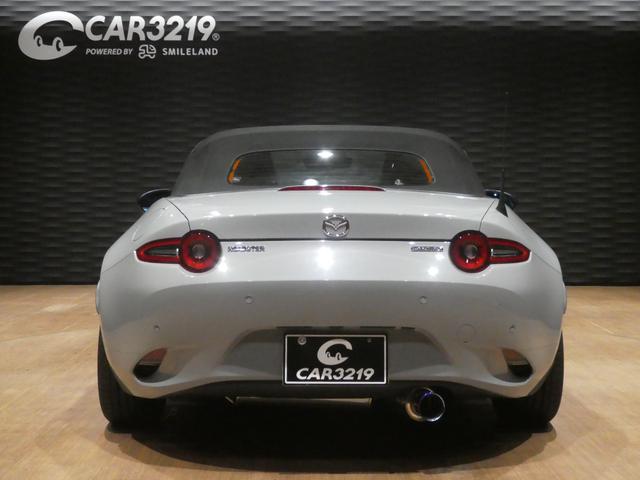 ロードスター Ｓレザーパッケージ　後期型／ワンオ－ナ－／禁煙車／オートエグゼロ－ダウンサス／Ｗｅｄｓ１６インチアルミ／柿本マフラ－／黒革／ＢＯＳＥ／地デジフルセグテレビ／バックカメラ／Ａｌｅｘａ／ＣａｒＰｌａｙ／エアログレーメタリック（4枚目）