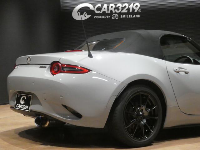 ロードスター Ｓレザーパッケージ　後期型／ワンオ－ナ－／禁煙車／オートエグゼロ－ダウンサス／Ｗｅｄｓ１６インチアルミ／柿本マフラ－／黒革／ＢＯＳＥ／地デジフルセグテレビ／バックカメラ／Ａｌｅｘａ／ＣａｒＰｌａｙ／エアログレーメタリック（27枚目）