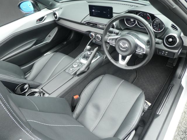 ロードスター Ｓレザーパッケージ　後期型／ワンオ－ナ－／禁煙車／オートエグゼロ－ダウンサス／Ｗｅｄｓ１６インチアルミ／柿本マフラ－／黒革／ＢＯＳＥ／地デジフルセグテレビ／バックカメラ／Ａｌｅｘａ／ＣａｒＰｌａｙ／エアログレーメタリック（48枚目）