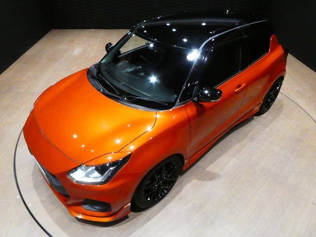 スイフトスポーツ ベースグレード ワンオーナー/禁煙車/新品取付Weds17インチアルミ/フルエアロ/ブリッツ車高調/ル-フブラック/ケンウッドナビ/バックカメラ/地デジフルセグテレビ/LEDヘッドライト/DVD再生/ビルトインETC(7枚目)