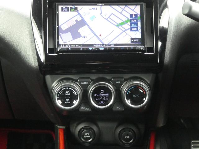 スイフトスポーツ ベースグレード ワンオーナー/禁煙車/新品取付Weds17インチアルミ/フルエアロ/ブリッツ車高調/ル-フブラック/ケンウッドナビ/バックカメラ/地デジフルセグテレビ/LEDヘッドライト/DVD再生/ビルトインETC(13枚目)