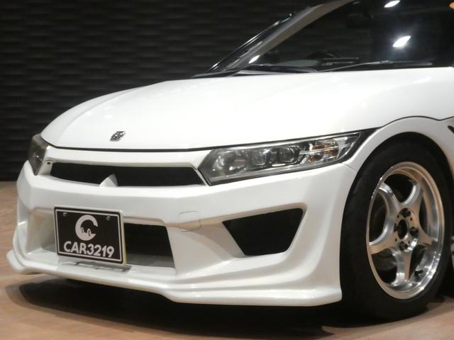 S660 α FEEL’Sエアロ/HKS車高調/5ZIGEN15・16インチAW/spoonマフラ-/センターディスプレイ/バックカメラ/Bluetooth/テイクオフフードカバー/LEDヘッドライト/ハーフレザー(23枚目)