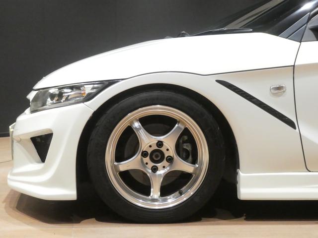 S660 α FEEL’Sエアロ/HKS車高調/5ZIGEN15・16インチAW/spoonマフラ-/センターディスプレイ/バックカメラ/Bluetooth/テイクオフフードカバー/LEDヘッドライト/ハーフレザー(24枚目)