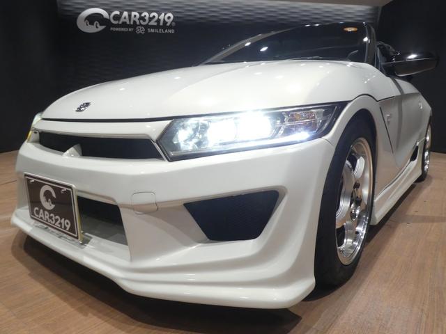 S660 α FEEL’Sエアロ/HKS車高調/5ZIGEN15・16インチAW/spoonマフラ-/センターディスプレイ/バックカメラ/Bluetooth/テイクオフフードカバー/LEDヘッドライト/ハーフレザー(26枚目)