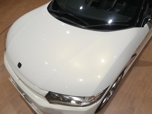 S660 α FEEL’Sエアロ/HKS車高調/5ZIGEN15・16インチAW/spoonマフラ-/センターディスプレイ/バックカメラ/Bluetooth/テイクオフフードカバー/LEDヘッドライト/ハーフレザー(29枚目)